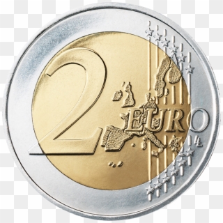 676 X 676 1 - 2 Euro Coin Png Clipart