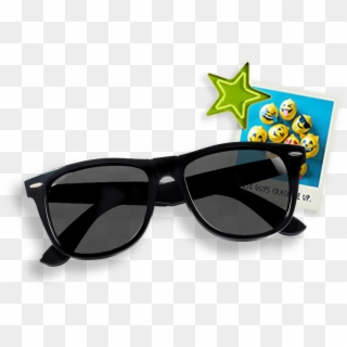 A Pair Of Sunglasses - Shadow Clipart