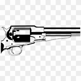 Rifle Clipart Hand Holding - Remington Revolver Png Transparent Png