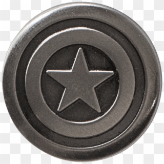Deluxe Captain America Shield Lapel Pin - Emblem Clipart