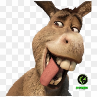 Smiling Donkey Shrek Clipart