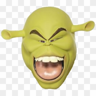 Shrek Sticker - Latex Shrek Mask Clipart