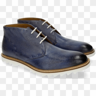 Ankle Boots Felix 2 Scotch Grain Moroccan Blue Rp 17 - Melvin & Hamilton Clipart