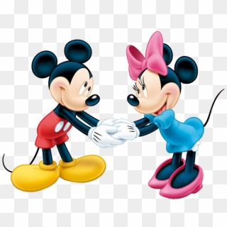 Clip Transparent Stock Hold Hands - Minnie Mouse - Png Download