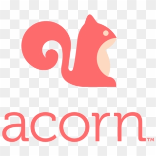 Acorn Logo Square - Illustration Clipart