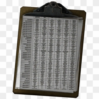 Order Of Withdrawal - Fallout Clipboard - Png Download