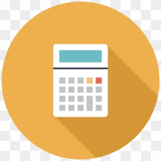 Calculator Icon - Payroll Schedule Icon Clipart