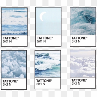 Pantone Sky Cielo Aesthetic Tumblr Nubes Clouds Moon Clipart