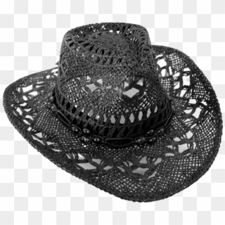 Oc Special Straw Hat In Black - Cowboy Hat Clipart