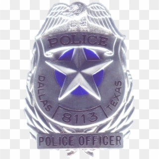 614 X 856 2 - Dallas Police Hat Badge Clipart