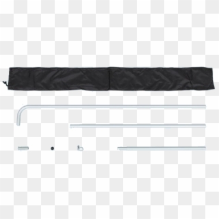 Portable Flagpole Pole Set Includes All Necessary Pole - Rifle Clipart
