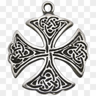 Round Celtic Cross Necklace - Celtic Cross Clipart