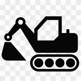Excovator Clipart Under Construction - Excavator Icon - Png Download