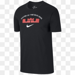 Nike Lebron James Block Party Dry Tee - Lebron James Block Party Shirt Clipart