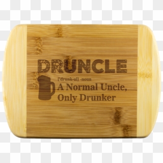 Druncle Round Edge Wooden Cutting Board Wood Cutting - Plywood Clipart