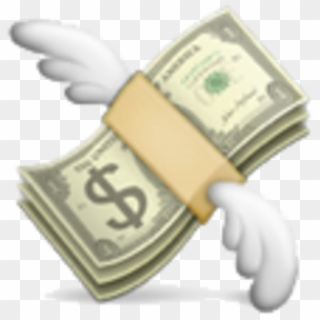 800 X 800 6 - Flying Money Emoji Transparent Clipart