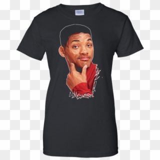 Will Smith Fresh Prince Of Bel-air Ladies Shirt - Shirt Clipart