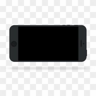Iphone-landscape - Smartphone Clipart