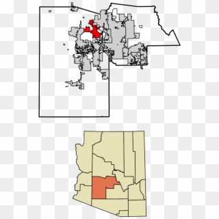Maricopa County Arizona Incorporated And Unincorporated - Arizona Clipart