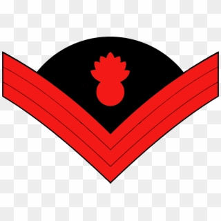 Artillery Ordinance Sergeant 1900-1902 - Pink Heart Clipart