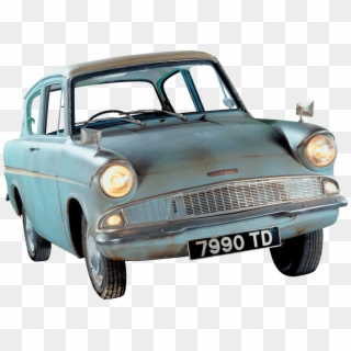 Harry Potter Flying Car Transparent Png - Harry Potter Flying Ford Anglia Clipart