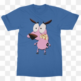 Courage The Cowardly Dog Classic Adult T-shirt - T-shirt Clipart