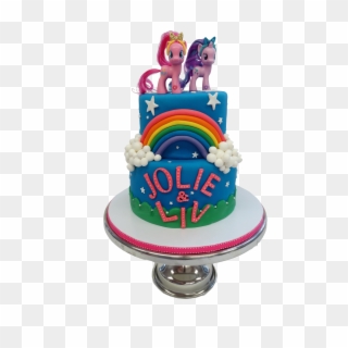My Little Pony Kids Cake - Birthday Cake Clipart
