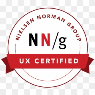 Ux Certification Badge From Nielsen Norman Group - Nielsen Norman Group Clipart