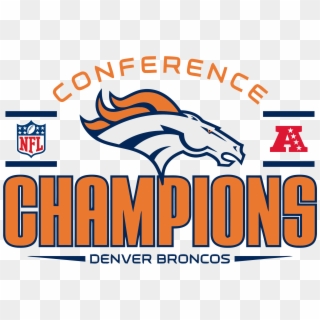 3000px Denver Broncos Afc Champions Logo - Denver Broncos Colors Clipart