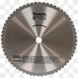 Saw Blade Png - Makita Carbide Tipped Blade For Mild Steel Clipart