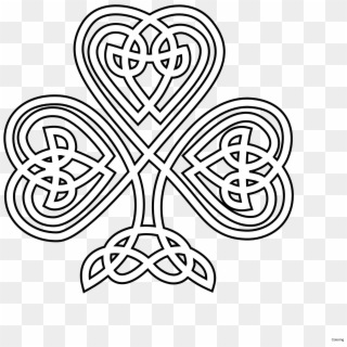 Celtic Knot Clipart Gaelic - St Patrick's Day Draws - Png Download