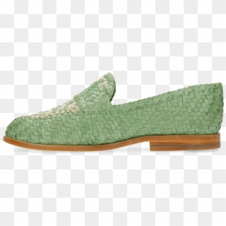 Loafers Ruby 10 Woven Mint - Slip-on Shoe Clipart