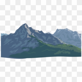 Ridge Clipart Mountain Range - Summit - Png Download