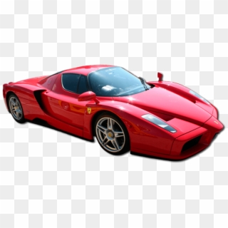 Free Png Download Red Enzo Ferrari Super Car Clipart - Sports Car Transparent Background