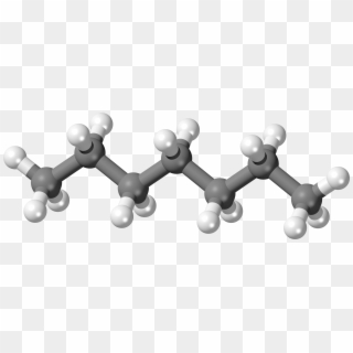 Heptane 3d Ball - Diethylene Glycol Png Clipart