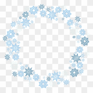 Snow Day La - Large Snowflake Clipart