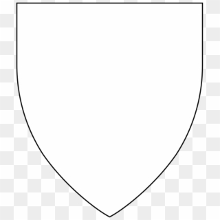 Heraldic Shield Shape - Shapes In Png Format Clipart