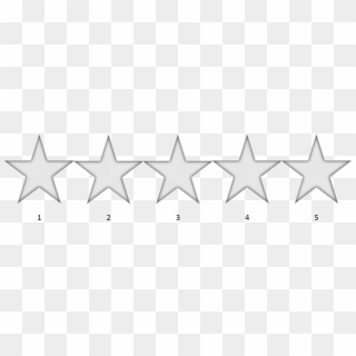 Rating Star Background Png - Four Out Of Five Stars Transparent Background Clipart