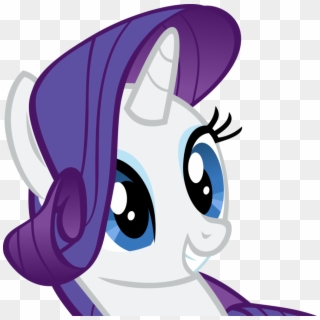 Rarity The Unicorn Images Rarity Smiling Hd Wallpaper - My Little Pony Rarity Face Clipart
