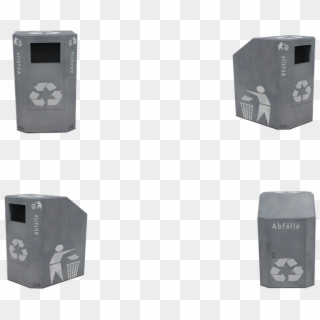 Garbage, Garbage Can, Object, Transparent, Isometric - Computer Case Clipart