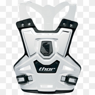 Thor Chest Protector Youth Sentinel Pro White - Thor Sentinel Clipart