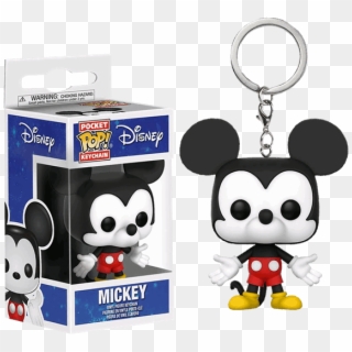 Mickey Mouse Pocket Pop Vinyl Keychain - Pop Vinyl Mickey Mouse Clipart