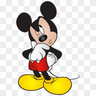 Free Png Download Mickey Mouse Free Clipart Png Photo - Mickey Mouse Thinking Transparent Png