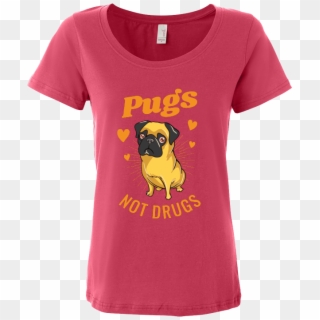 Pugs Not Drugs - Shirt Clipart