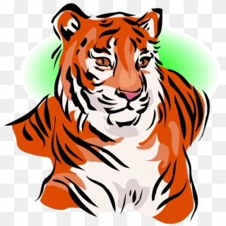 White Tiger Clipart Simple - Minority Front - Png Download