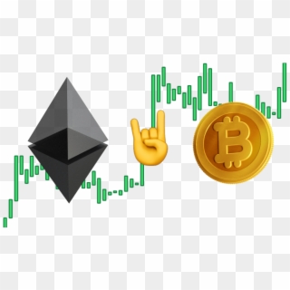 Bitcoin Vs Ethereum - Bitcoin And Ethereum Png Clipart