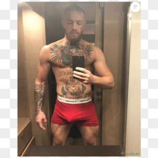 Conor Mcgregor, Selfie Sur Instagram Le 20 Juillet - Conor Mcgregor Underwear Clipart