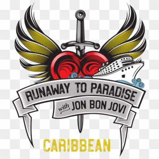 Runaway To Paradise Caribbean - Runaway To Paradise Bon Jovi Clipart