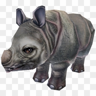 750 X 650 1 - Indian Rhinoceros Clipart