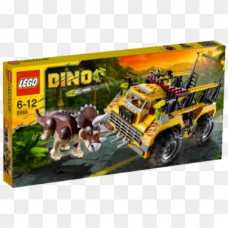 Triceratops Trapper - Zoom - Lego Dino Triceratops Trapper Clipart